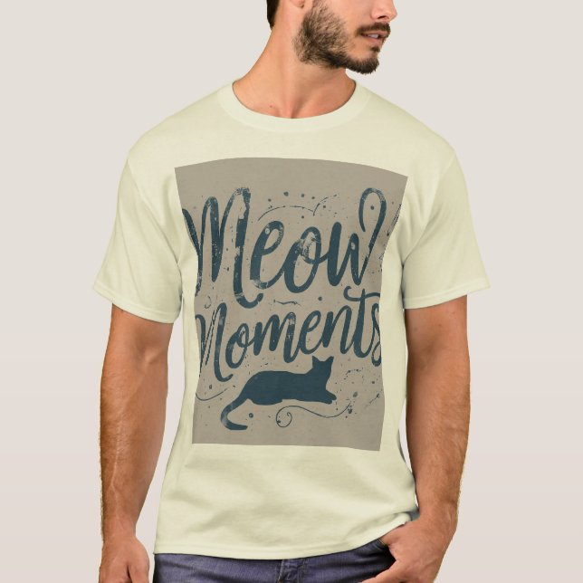 T-shirt Moments miaous (Devant)