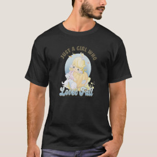 T-shirt Moments Précieux Juste Une Fille Qui Aime Tomber P