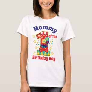 T-shirt Momie de Carnaval du premier garçon d'anniversaire