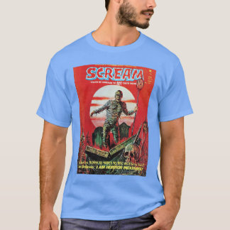 T-shirt Momie zombie Halloween Horreur Bande dessinée vint