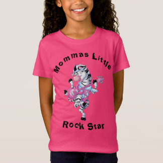 T-Shirt Mommas Little Rock Star Zebra