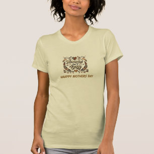 T-shirt Mommin'Ain't Easy Flèches Feathers
