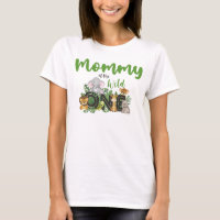 Mommy of the Wild One Jungle Safari Zoo Animaux