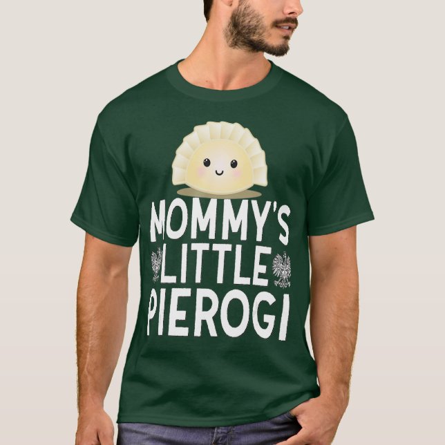T-shirt Mommys Little Pierogi Cute Kids Polonais Journée d (Devant)