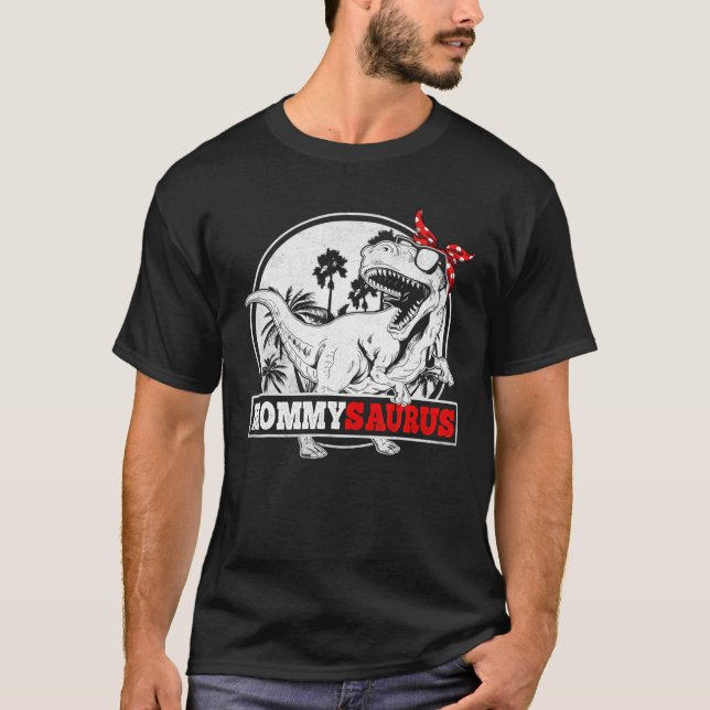 T-shirt Mommysaurus Dinosaur maman Saurus Anniversaire Boi (Devant)