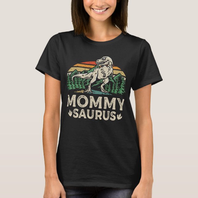 T-shirt Mommysaurus Dinosaur T Rex Maman Saurus Drôle Mama (Devant)