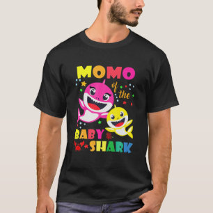 T-shirt Momo De L'Anniversaire Requin Papa, Maman Matching