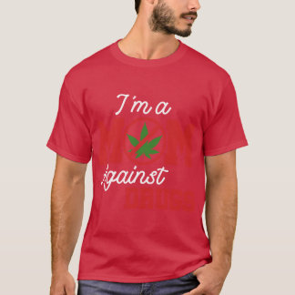 T-shirt Moms Against Drugs No to Drugs vintage retro frien