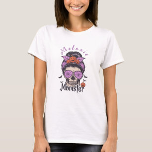 T-shirt Momster cadeau Halloween pour maman