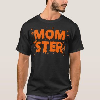 T-shirt Momster Maman Halloween