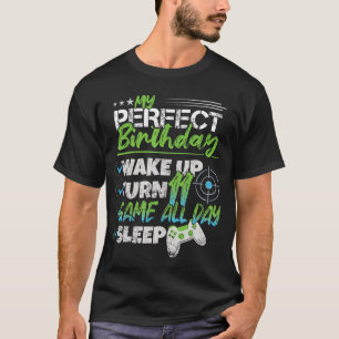 T-shirt Mon 11e anniversaire parfait 11 ans garçon fille j