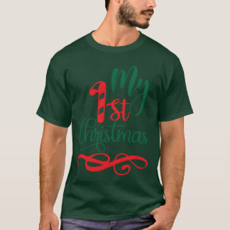 T-shirt Mon 1er Noël drôle
