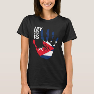 T-shirt Mon ADN est cubain Cuba Drapeau Cool Cubano Cubano