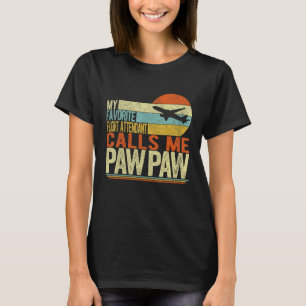 T-shirt Mon Agent De Vol Préféré M'Appelle Paw Paw Gran