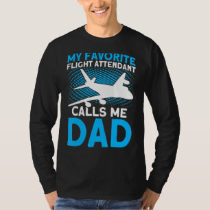 T-shirt Mon Agent De Vol Préféré M'Appelle Un Vol Papa