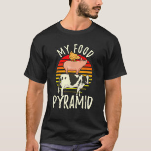 T-shirt Mon alimentation Pyramide Viande Mater Carnivore D