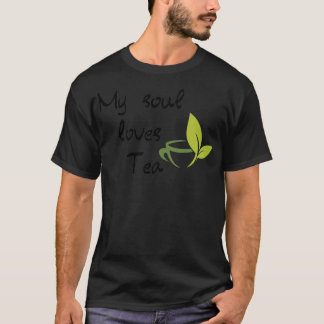 T-shirt Mon âme aime le thé