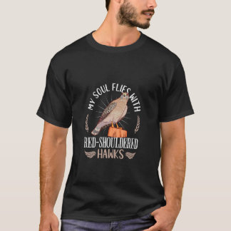 T-shirt Mon âme et des buses à épaulettes