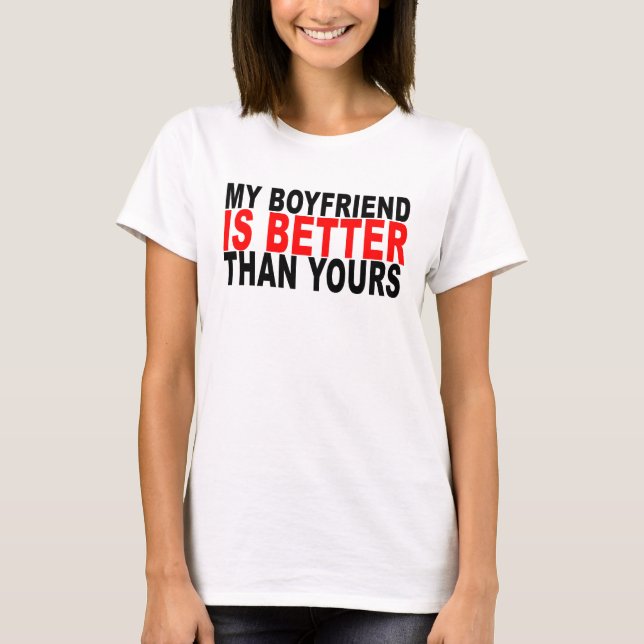T-shirt mon ami est meilleur que le vôtre T-shirt. .png (Devant)