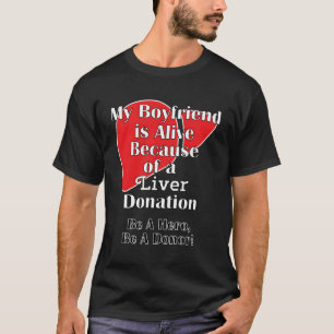 T-shirt Mon Ami Est Vivant À Cause D'Un Foie Transplant