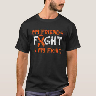 T-shirt Mon ami lutte mon combat Cancer du Sang Leucémie A