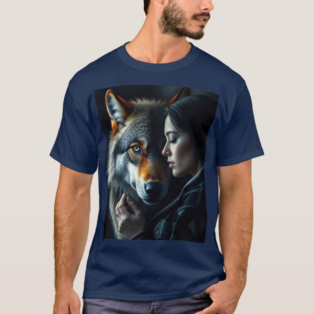 T-shirt Mon ami - Wolf (Devant)