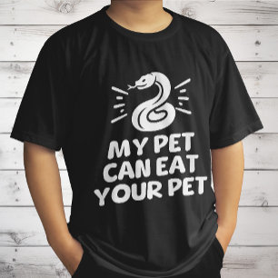 T-shirt Mon Animal De Compagnie Peut Manger Votre Animal D