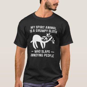 T-shirt Mon Animal D'Esprit Est Une Espèce De Mensonge Qu