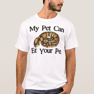 T-shirt Mon animal familier peut manger votre animal