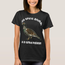 Mon animal spirituel est pigeon Funny Animal