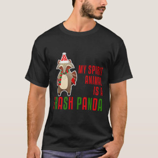 T-shirt Mon animal spirituel est une édition de raton lave