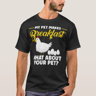 T-shirt Mon Animateur Fait Le Petit Déjeuner, Et Votre Ani