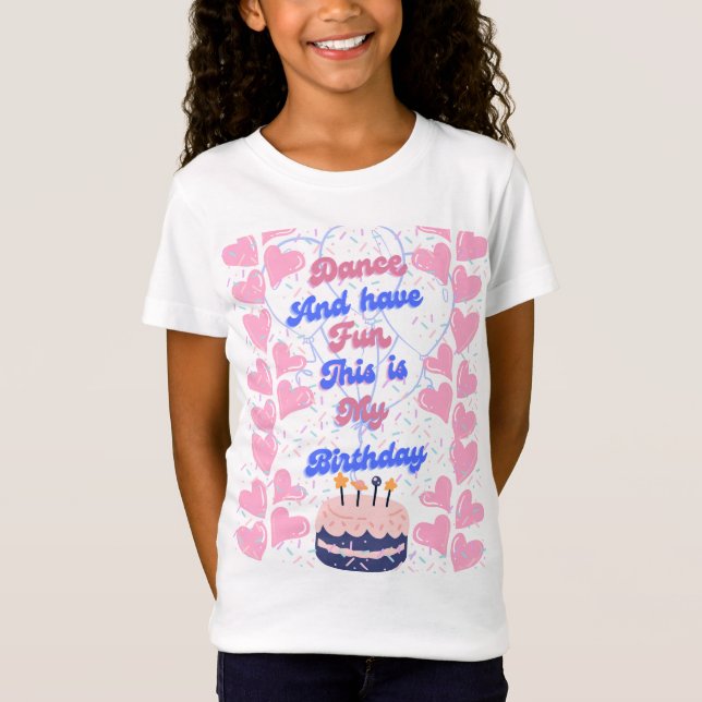 T-Shirt Mon anniversaire (Devant)