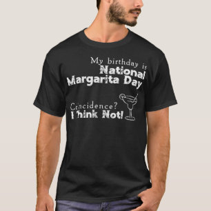 T-shirt Mon anniversaire est le Jour de la Margarita