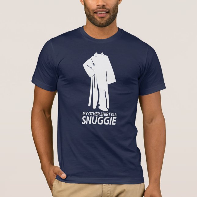 T-shirt Mon autre chemise est un Snuggie (Devant)