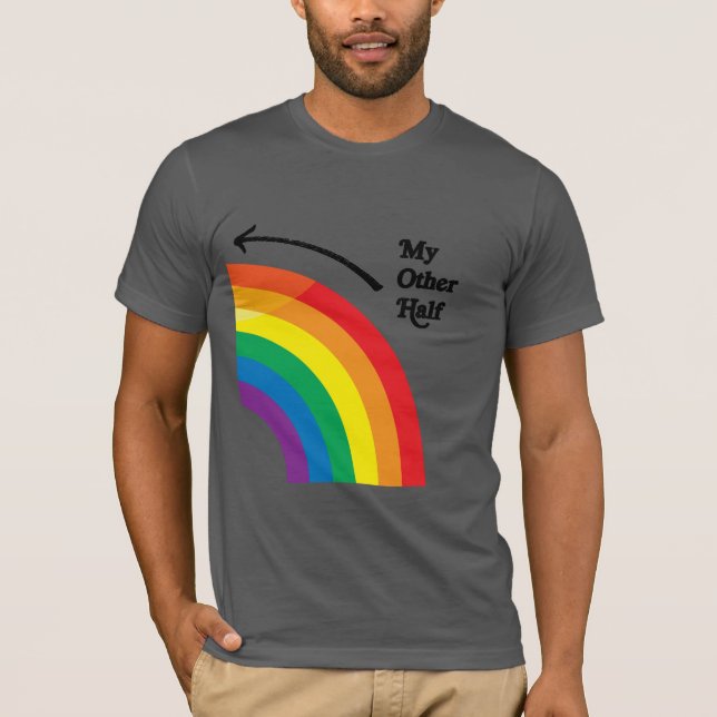 T-shirt MON AUTRE DEMI DROITE -.png (Devant)