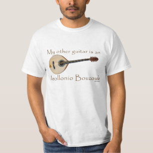 T-shirt Mon autre guitare est un Apollinio Bouzouki