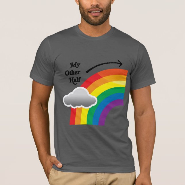 T-shirt MON AUTRE MOITIÉ À GAUCHE -.png (Devant)