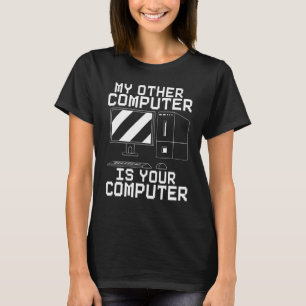 T-shirt Mon Autre Ordinateur Est Votre Ordinateur Cyberséc