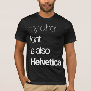 T-shirt Mon autre police