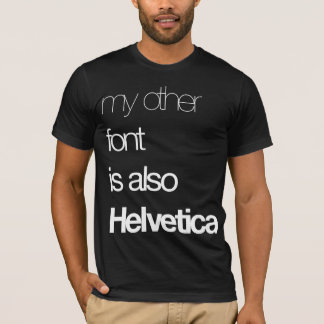 T-shirt Mon autre police