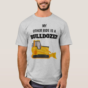 T-shirt Mon autre trajet est un bulldozer