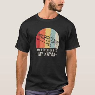 T-shirt Mon Autre Voiture Est Mon Kayak Outdoor Kayaking 1