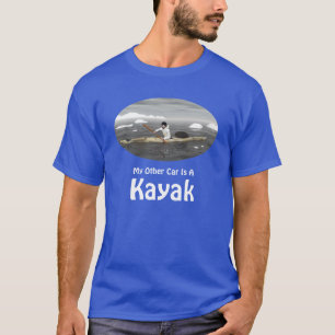 T-shirt Mon Autre Voiture Est Un Kayak