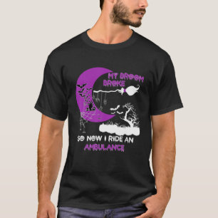 T-shirt Mon Balcon A Cassé Donc Maintenant Je Marche Une A