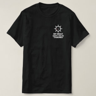 T-shirt Mon bateau ne fonctionne pas grâce à la navigation