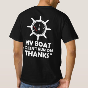 T-shirt Mon bateau ne fonctionne pas grâce à la navigation