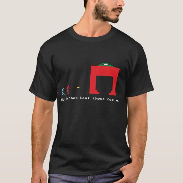 T-shirt Mon battement de frère ceux-ci pour moi (Devant)