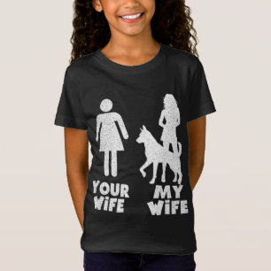 T-Shirt Mon berger allemand Votre cadeau My Wife