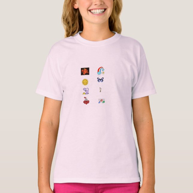 T-shirt Mon bonheur (Devant)